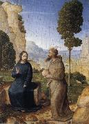 Juan de Flandes Temptation of Christ France oil painting artist